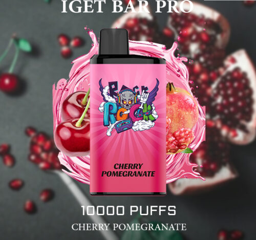 IGET BAR PRO - CHERRY POMEGRANATE - 10000 PUFFS IGET BAR PRO - CHERRY POMEGRANATE - 10000 PUFFS