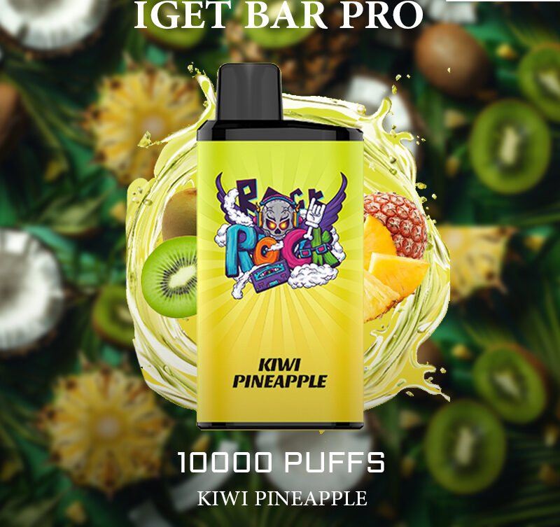 IGET BAR PRO - KIWI PINEAPPLE - 10000 PUFFS