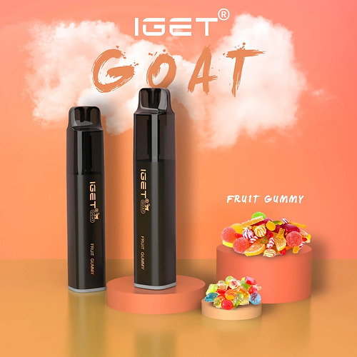 IGET GOAT FRUIT GUMMY – 5000 PUFFS IGET GOAT FRUIT GUMMY – 5000 PUFFS