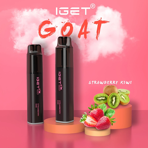 IGET GOAT STRAWBERRY KIWI – 5000 PUFFS IGET GOAT STRAWBERRY KIWI – 5000 PUFFS