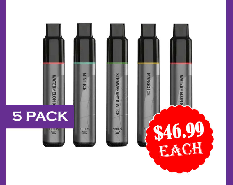 IGET HOT 5500 PUFFS - 5 PACK