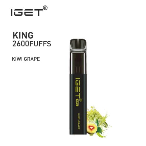 IGET KING KIWI GRAPE - 2600 PUFFS