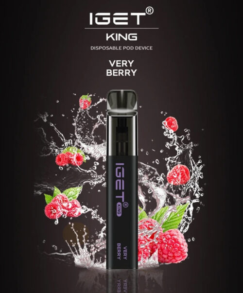 IGET KING VERY BERRY – 2600 PUFFS IGET KING VERY BERRY – 2600 PUFFS