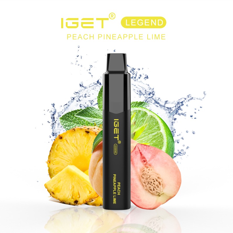 IGET LEGEND PEACH PINEAPPLE LIME – 4000 PUFFS | IGET Australia