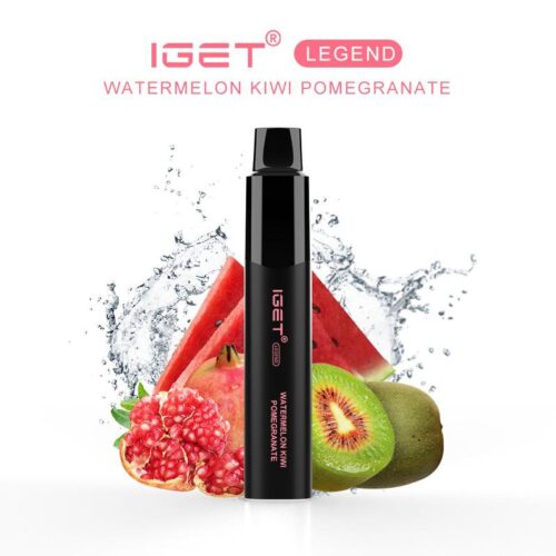 IGET LEGEND WATERMELON KIWI POMEGRANATE – 4000 PUFFS | IGET Australia