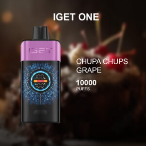 IGET ONE CHUPA CHUPS GRAPE - 12000 PUFFS