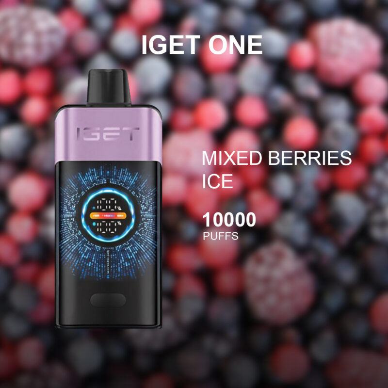 IGET ONE MIXED BERRIES ICE - 12000 PUFFS