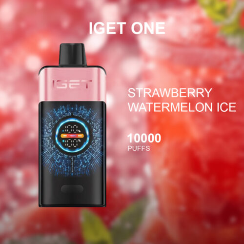 IGET ONE STRAWBERRY WATERMELON ICE - 12000 PUFFS IGET ONE STRAWBERRY WATERMELON ICE - 12000 PUFFS