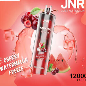 JNR SHISHA HOOKAH - CHERRY WATERMELON FREEZE - 12000 PUFFS