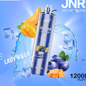 JNR SHISHA HOOKAH - LADY KILLA - 12000 PUFFS