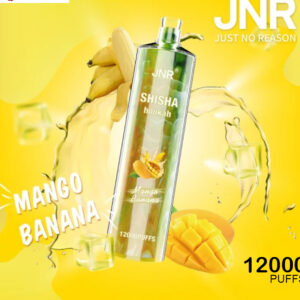 JNR SHISHA HOOKAH - MANGO BANANA - 12000 PUFFS JNR SHISHA HOOKAH - MANGO BANANA - 12000 PUFFS
