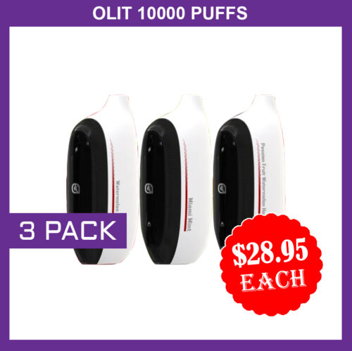 OLIT 10000 PUFFS - 3 PACK