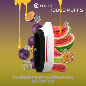 OLIT PASSION FRUIT WATERMELON HONEY ICE - 10000 PUFFS