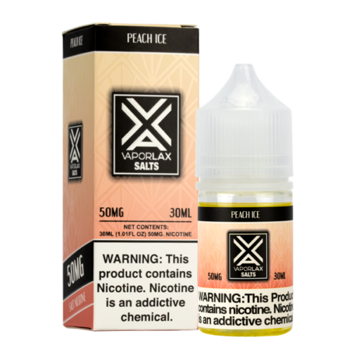 Peach Ice VaporLax Salt