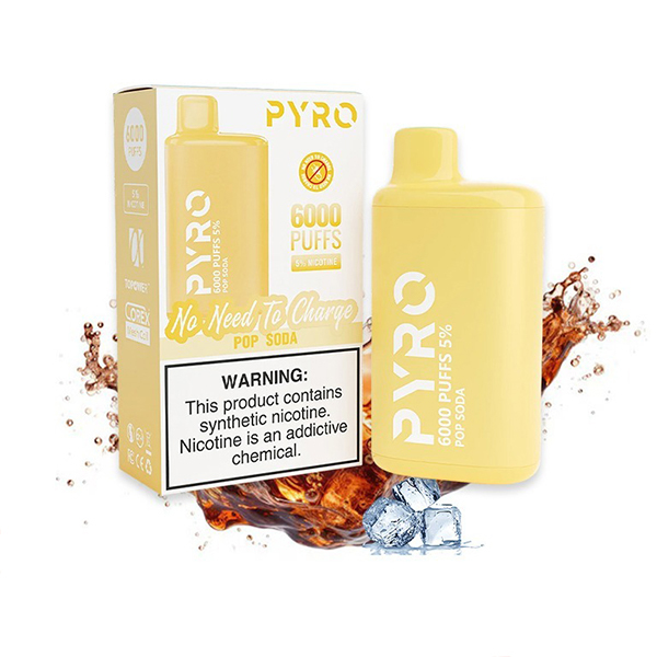 PYRO 6000 Puffs Pop Soda PYRO 6000 Puffs Pop Soda