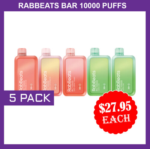 RABBEATS 10000 PUFFS - 5 PACK RABBEATS 10000 PUFFS - 5 PACK