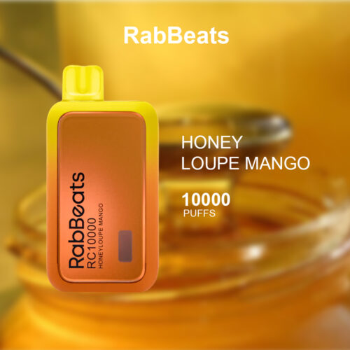 RABBEATS BAR HONEY LOUPE MANGO - 10000 PUFFS RABBEATS BAR HONEY LOUPE MANGO - 10000 PUFFS