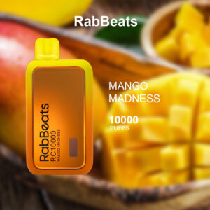 RABBEATS BAR MANGO MADNESS - 10000 PUFFS RABBEATS BAR MANGO MADNESS - 10000 PUFFS