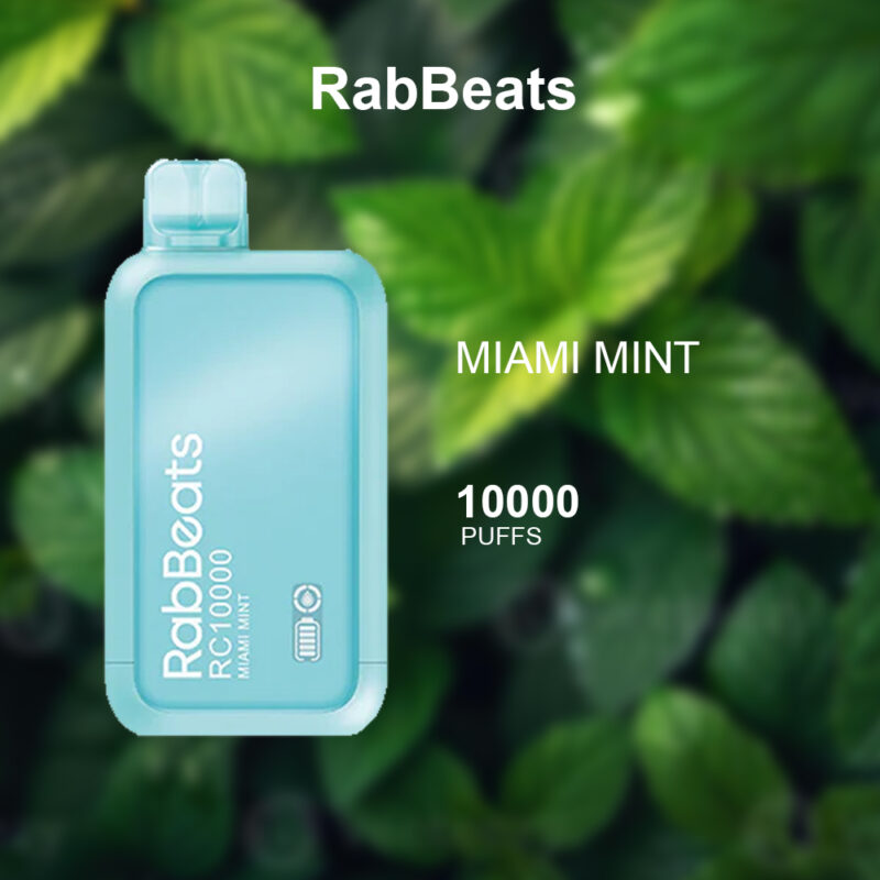 RABBEATS BAR MIAMI MINT - 10000 PUFFS