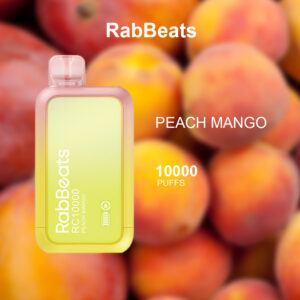 RABBEATS BAR PEACH MANGO - 10000 PUFFS RABBEATS BAR PEACH MANGO - 10000 PUFFS