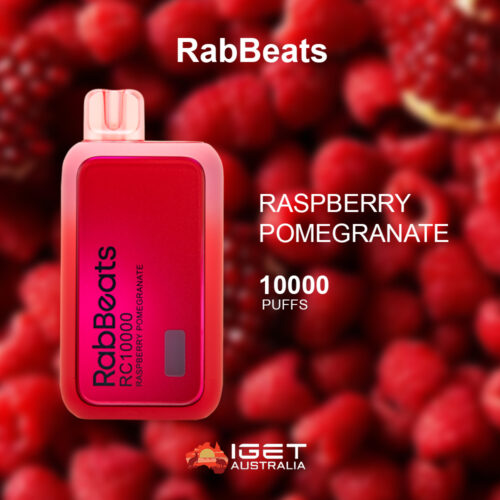 RABBEATS BAR RASPBERRY POMEGRANATE - 10000 PUFFS