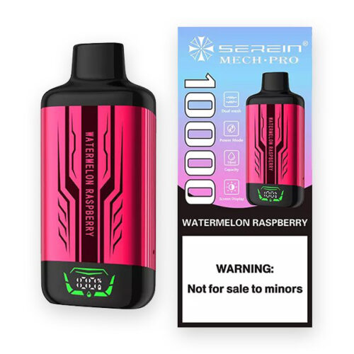 SEREIN MECH-PRO 10000 Puffs Watermelon Raspberry SEREIN MECH-PRO 10000 Puffs Watermelon Raspberry
