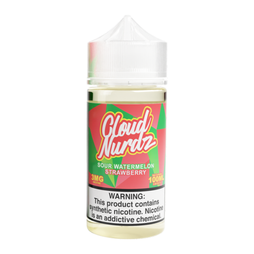 Sour Watermelon Strawberry Cloud Nurdz eJuice Sour Watermelon Strawberry Cloud Nurdz eJuice