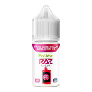 Straw Watermelon Bubblegum Ice RAZ X Pod Juice