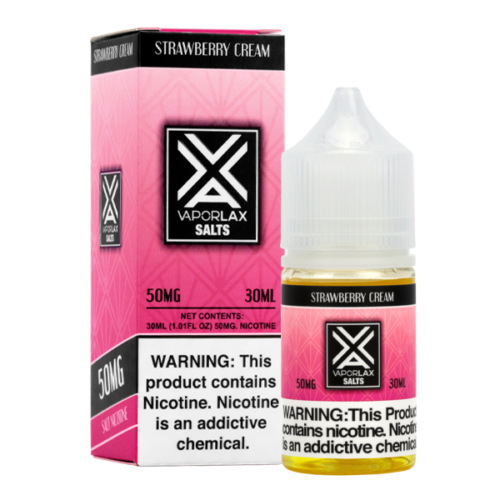 Strawberry Cream VaporLax Salt Strawberry Cream VaporLax Salt