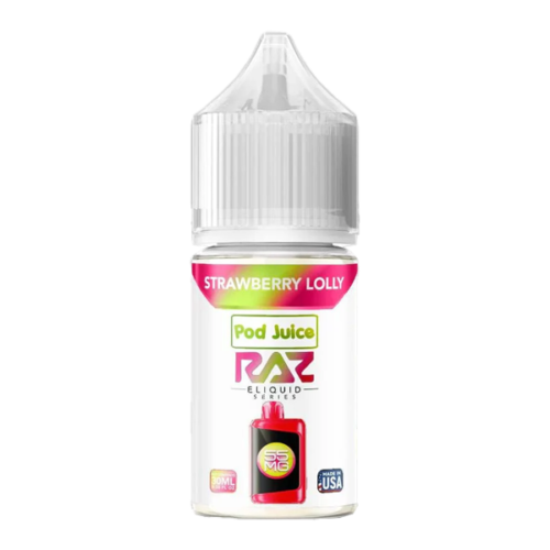 Strawberry Lolly RAZ X Pod Juice