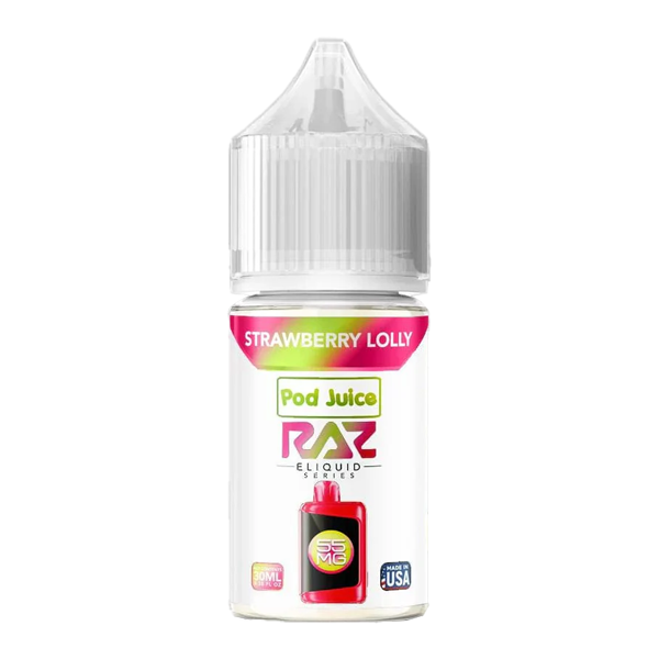 Strawberry Lolly RAZ X Pod Juice