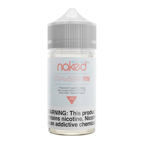 Strawberry Pom Naked Menthol Vape Juice
