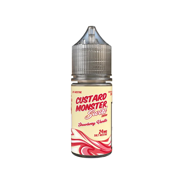 Strawberry Vanilla Custard Monster Salt by Monster Labs Strawberry Vanilla Custard Monster Salt by Monster Labs