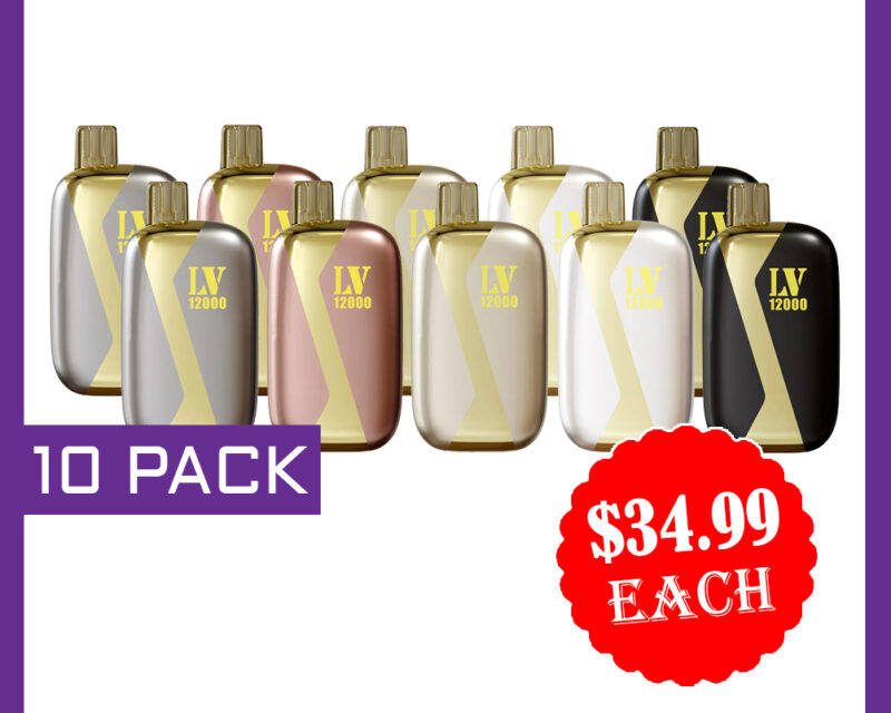 TESS-LV 12000 PUFFS - 10 PACK