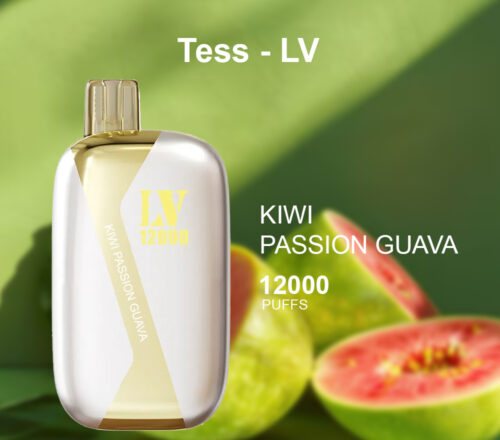 TESS-LV KIWI PASSION GUAVA - 12000 PUFFS