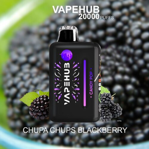 VAPEHUB CHUPA CHUPS BLACKBERRY - 20000 PUFFS