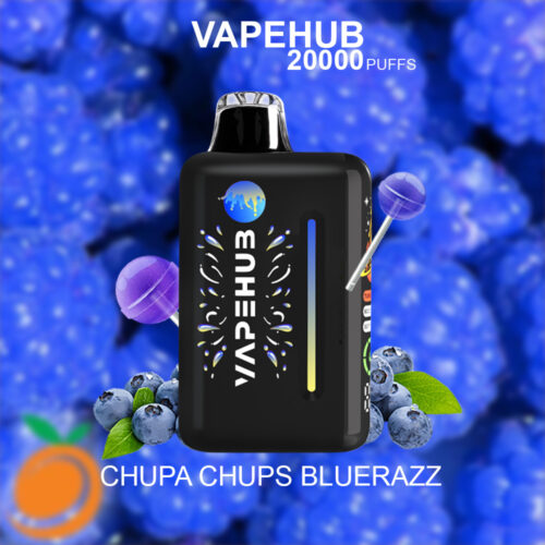 VAPEHUB CHUPA CHUPS BLUERAZZ - 20000 PUFFS