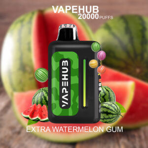 VAPEHUB EXTRA WATERMELON GUM - 20000 PUFFS VAPEHUB EXTRA WATERMELON GUM - 20000 PUFFS