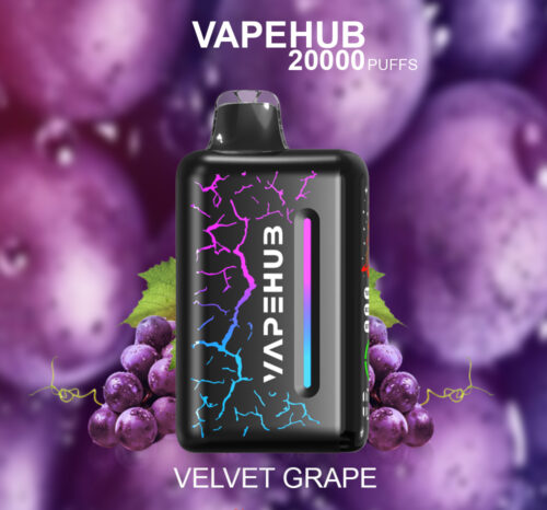 VAPEHUB VELVET GRAPE - 20000 PUFFS