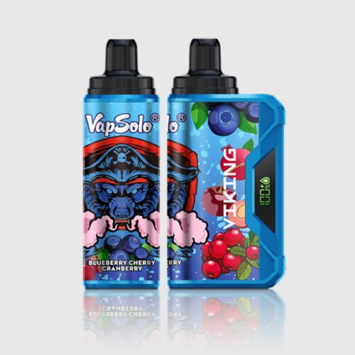 VapSolo VIKING 12000 Puffs Blueberry Cherry Cranberry | VAPE WAREHOUSE VapSolo VIKING 12000 Puffs Blueberry Cherry Cranberry | VAPE WAREHOUSE
