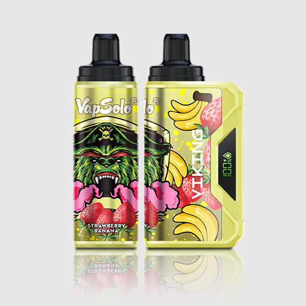 VapSolo VIKING 12000 Puffs Strawberry Banana VapSolo VIKING 12000 Puffs Strawberry Banana