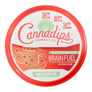 Watermelon CANNADIPS Brain Fuel Pouches