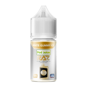 White Gummy Ice RAZ X Pod Juice