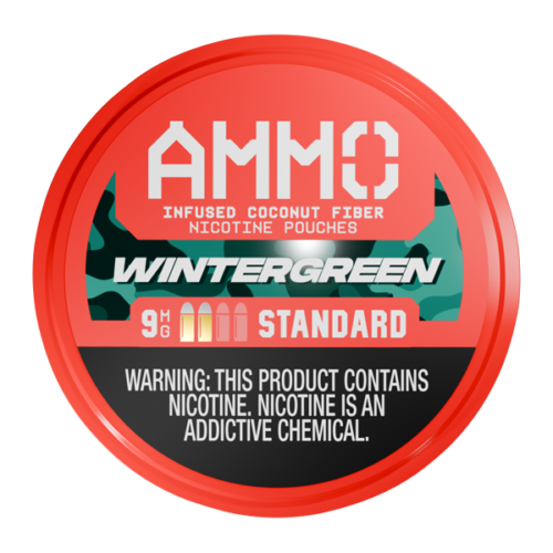 Wintergreen AMMO Nicotine Pouches