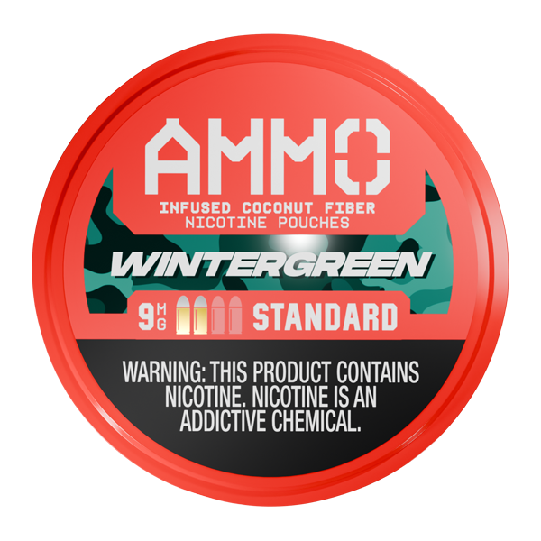 Wintergreen AMMO Nicotine Pouches Wintergreen AMMO Nicotine Pouches