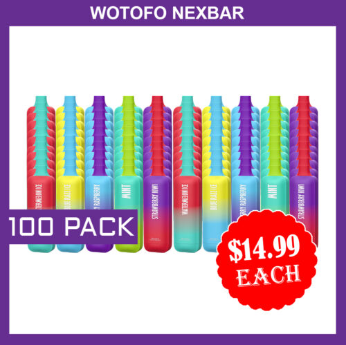 WOTOFO NEXBAR 7000 PUFFS - 100 PACK