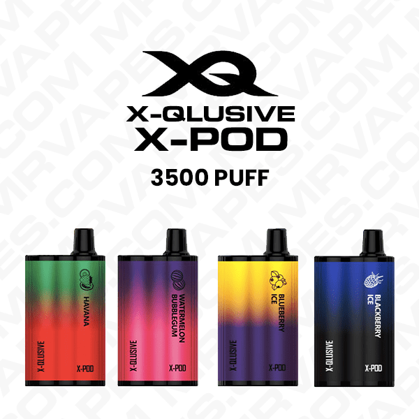 X-QLUSIVE X-POD – 3800 PUFFS – 50 PACK | IGET Australia