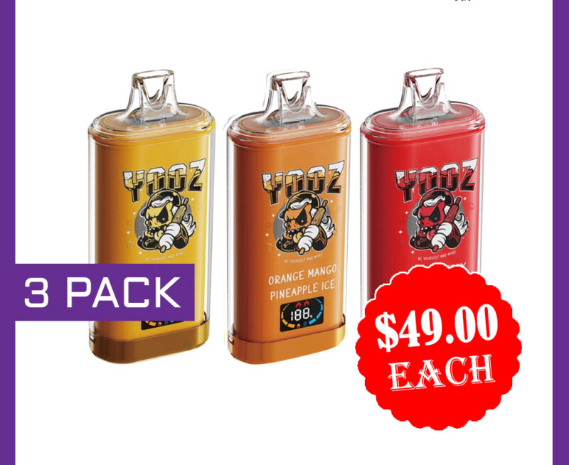 YOOZ ULTRA - 15000 PUFFS - 3 PACK