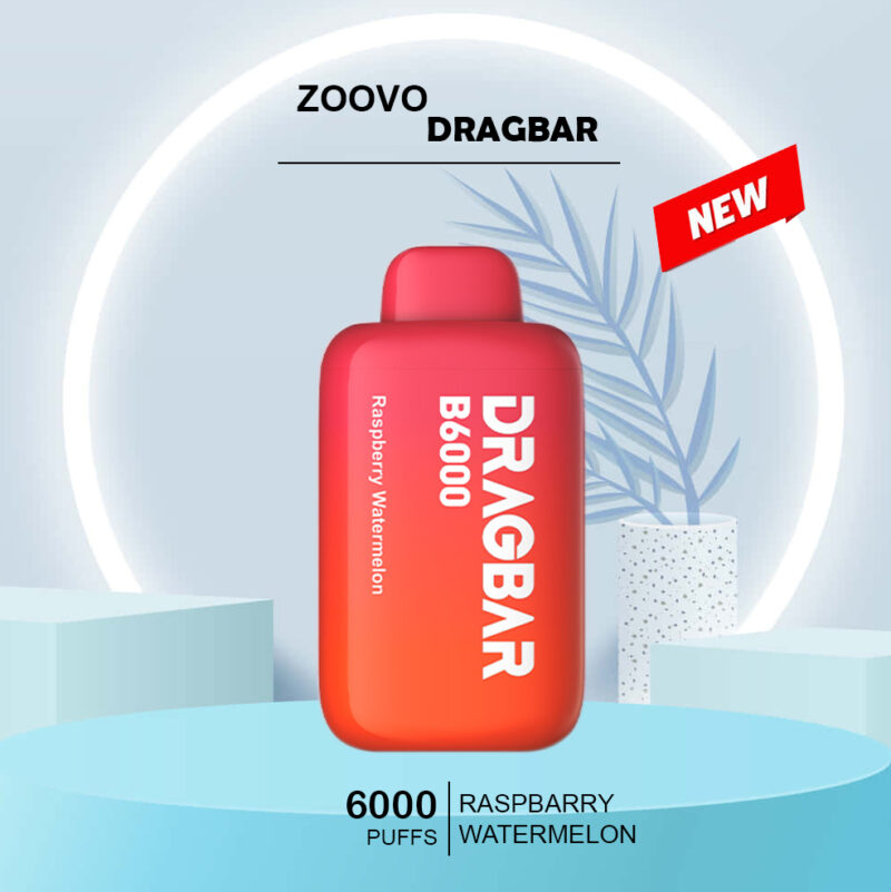 Zoovoo Dragbar Raspberry Watermelon 6000 Puffs Zoovoo Dragbar Raspberry Watermelon 6000 Puffs