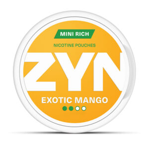 ZYN Nicotine Pouches 9mg Exotic Mango